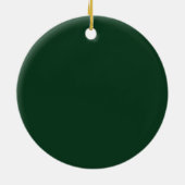 Groene klasse van 2016 keramisch ornament (Achterkant)
