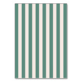 Groene Klassieke Elegantie Huwelijk Tafelnummer (Achterkant)