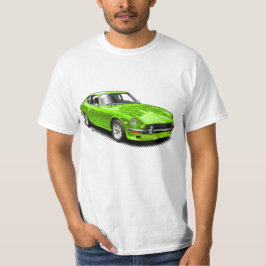 Groene  Klassieke Z-Car T-Shirt. T-shirt