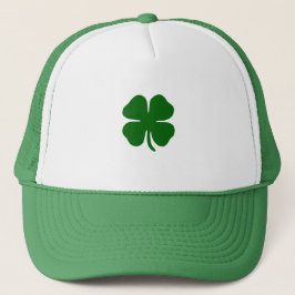 Groene Klaver Geluk Iers Trucker Pet
