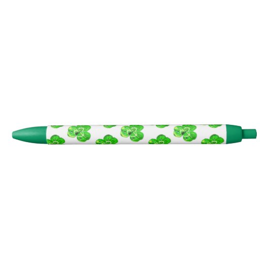 Groene klaver Pen (Voorkant)