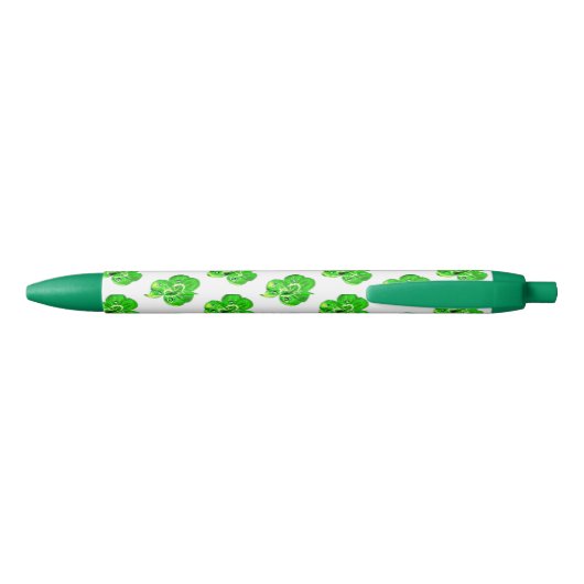 Groene klaver Pen (Achterkant)