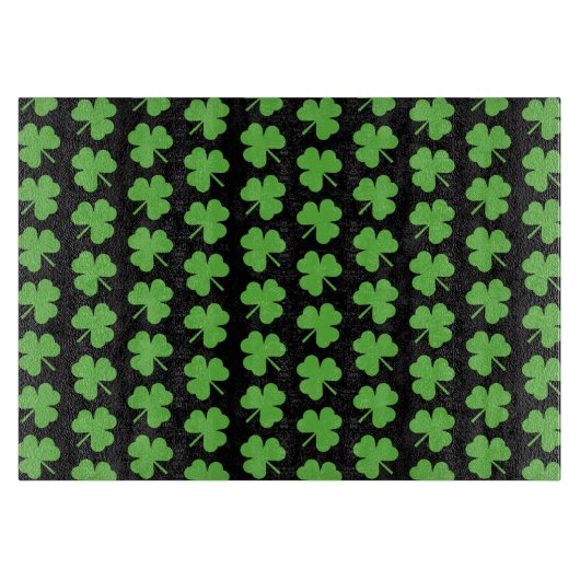 Groene klaver snijplank (Voorkant)