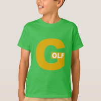 Groene klaver T-shirt Kinderen DESIGN GOLF