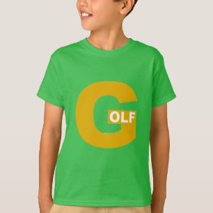Groene klaver T-shirt Kinderen DESIGN GOLF