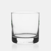 Groene Klaverblad Iers Whisky Glas (Links)