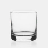 Groene Klaverblad Iers Whisky Glas (Rechts)