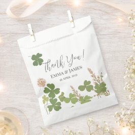 Groene klaverblad St. Patrick's Day Bedankt  Bedankzakje
