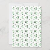 Groene klavercirkels patroon (Achterkant)