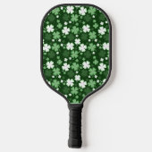 Groene klaveren, St. Patrick's Dag Pickleball Paddle (Achterkant)