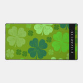 Groene Klavers, Lucky Clovers, Jouw naam Bureaumat (Voorkant)