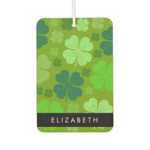 Groene Klavers, Lucky Clovers, Jouw naam Luchtverfrisser