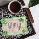 Groene Klavers Shamrock Achtergrond St. Patrick's