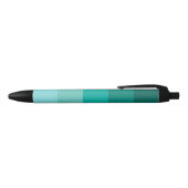 Groene kleur blauwe inkt pen (Bovenkant)