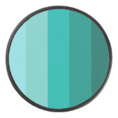 Groene kleur hockey puck (Voorkant)