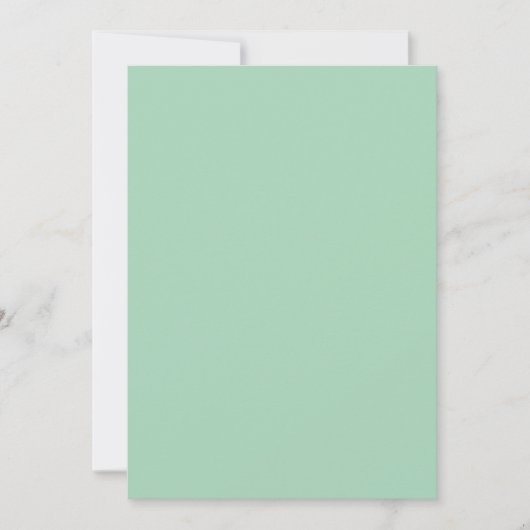 Groene kleur kaart (Voorkant)