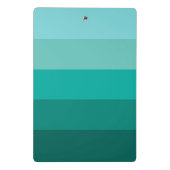 Groene kleur mini klembord (Achterkant)