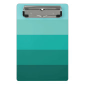 Groene kleur mini klembord (Voorkant)
