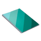 Groene kleur notitieboek (Rechterzijde)