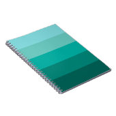 Groene kleur notitieboek (Rechterzijde)