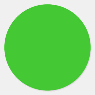 groene kleur ronde sticker