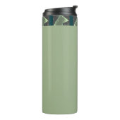 Groene kleur thermosbeker (Gedraaid links)