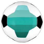 Groene kleur voetbal (Gedraaid)