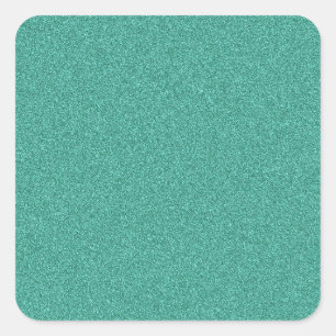 Groene kleuren - Aangepast rendement - Lege Sjablo Vierkante Sticker