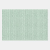 Groene Kleuren Inpakpapier Vellen (Voorkant)