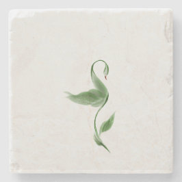 Groene kleurmagneet stenen onderzetter