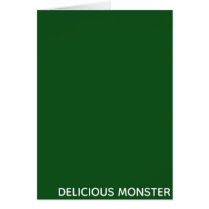 Groene kleurnaam van Delicious Monster