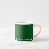 Groene kleurnaam van Delicious Monster Espresso Kop (Rechts)