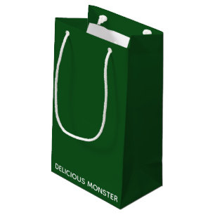 Groene kleurnaam van Delicious Monster Klein Cadeauzakje