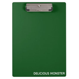 Groene kleurnaam van Delicious Monster Klembord
