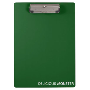 Groene kleurnaam van Delicious Monster Klembord