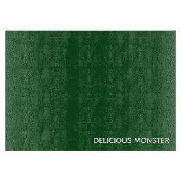 Groene kleurnaam van Delicious Monster Snijplank