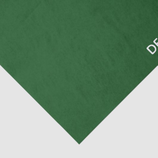 Groene kleurnaam van Delicious Monster Tissuepapier (Detail)