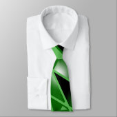 Groene kleurverlopen opvulling Kunst Perspectivisc Stropdas (Gebonden)