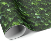 Groene klimop bladeren, naturalistisch realisme cadeaupapier (Rol Hoek)