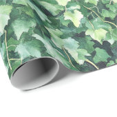 Groene klimop  cadeaupapier (Rol Hoek)