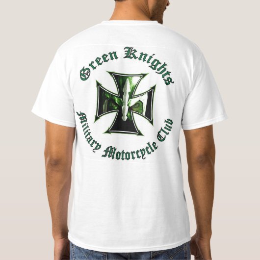 Groene Knight MMC Shirt (Achterkant)