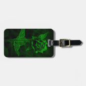 "Groene knop" Bagagelabel (Voorkant horizontaal)
