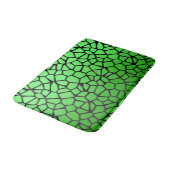 Groene kobblestone badmat (Gekanteld)