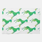 groene koele Francy Dogge Theedoek (Horizontaal)