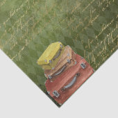  groene koffers en loskoppeling van bril tissuepapier (Detail)