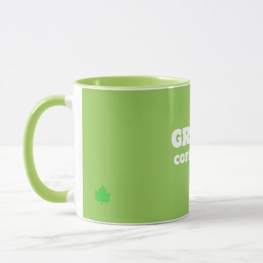 GROENE KOFFIE MOK (Links)