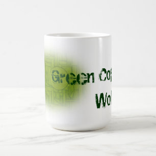Groene koffie-Mok! Koffiemok