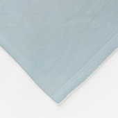 Groene kokokosboom onder blauwe hemel fleece deken (Hoek)