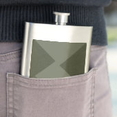  groene kolf van mos flacon (Voorbeeld)