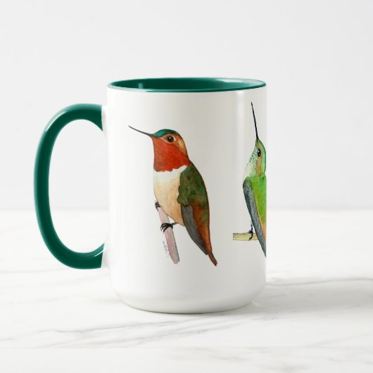 Groene Kolibrie Mok (Links)